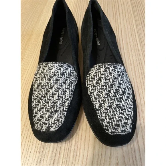 Easy Spirit Women's Devitt17 Loafer Black/white Size 7 - Picture 5 of 8